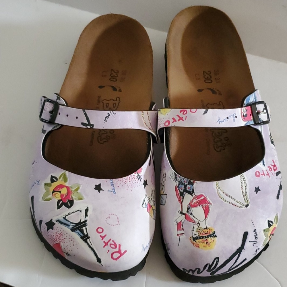 Birkenstock Birki's Paris Retro Clogs 36 Size 5